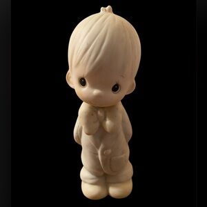 Cute Precious Moments Porcelain Figurine “Groom”, Vintage